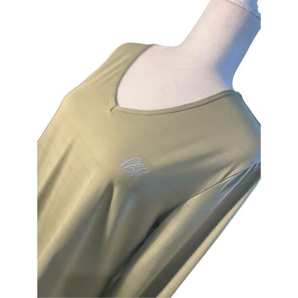 fbf Body long sleeve list green v-neck shirt - XL - Picture 2 of 6